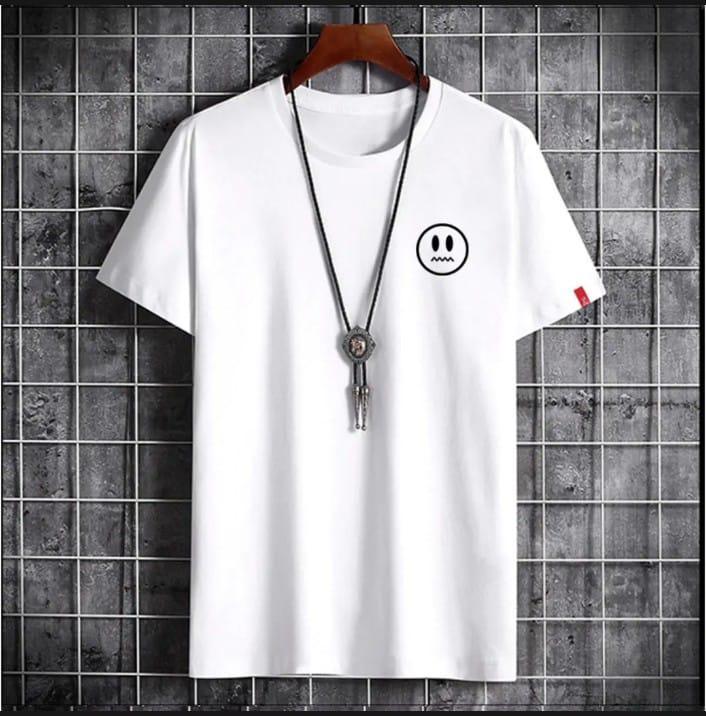 EMOJI PRINTED T SHIRTS FOR BOYS WHITE COLOUR
