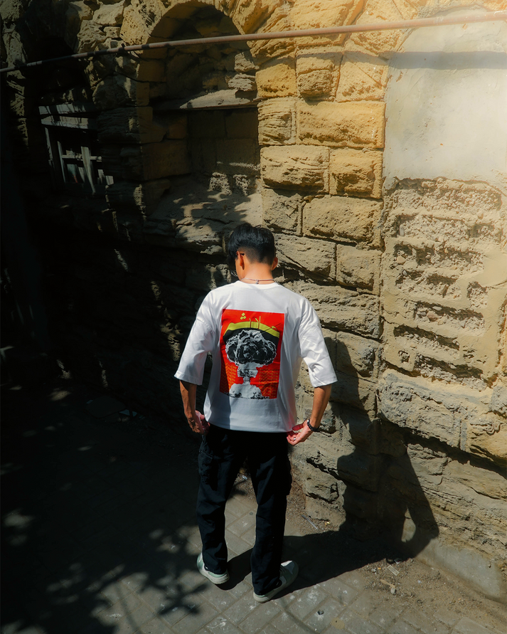 PREMIUM PRINTED T SHIRTS FOR BOYS WHITE COLOUR