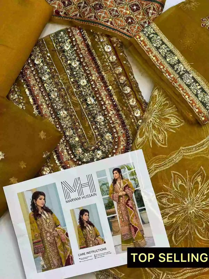 MRYAM HUSSAIN SUIT 3 PCS