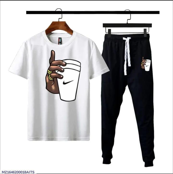 POLYESTER PRINTED TRACK SUIT FOR BOYS