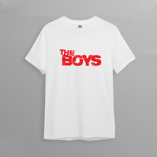 THE BOYS PRINTED T SHIRTS FOR BOYS WHITE COLOUR